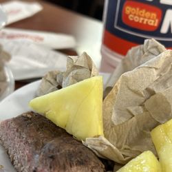 Golden Corral Buffet & Grill - hair on food