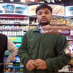 Uni-Mart - Bad man bad candy. Stealing from Americans. (He said this wasn't his country.)