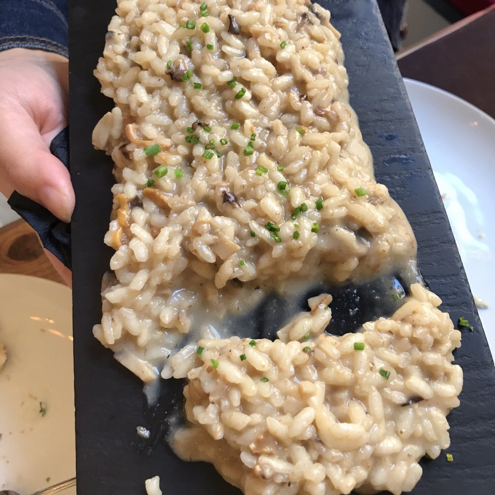 Platerets - Mushroom risotto - Catalan Near Me - Barcelona, B