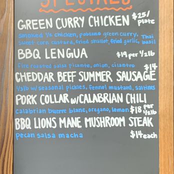 Interstellar BBQ - Special meats - Barbeque Near Me - Austin, Texas Interstellar BBQ - Special meats - Barbeque Near Me - Austin, Texas