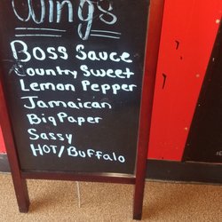 Shabba's Smoke Shack - List of Wing sauces