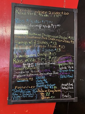 Menu photo 3 B-stro Waycross, GA