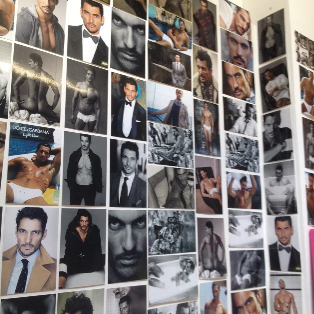 Tropical Popical - Bathroom. Someone in Tropical Popical is obsessed with David Gandy!!! - Nail Salons Near Me - Dublin, D