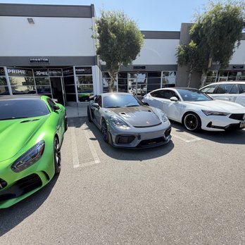 Prestige Pro Care - Store front. Lots of cars with different tint levels for comparison - Car Window Tinting Near Me - San Dimas, California Prestige Pro Care - Store front. Lots of cars with different tint levels for comparison - Car Window Tinting Near Me - San Dimas, California