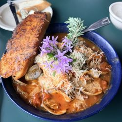 Old Abalone Pub - Cioppino (no problem substituting for prawns)