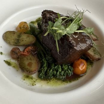Reading Room Restaurant - Slow Braised Beef Short Rib - Seafood Near Me - Bar Harbor, Maine Reading Room Restaurant - Slow Braised Beef Short Rib - Seafood Near Me - Bar Harbor, Maine
