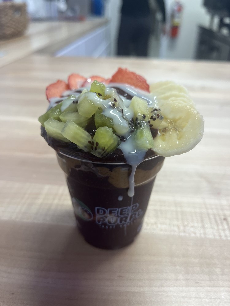 DEEP PURPL ACAI BOWLS 228 Bleecker St, New York, NY Menu Yelp