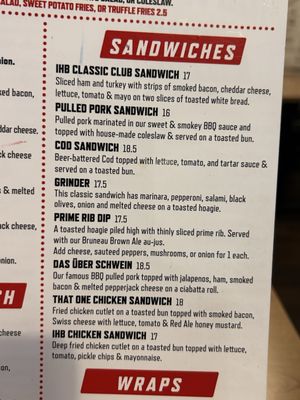 Menu photo 1 Ice Harbor Brewing Company Kennewick, WA Menu photo 1 Ice Harbor Brewing Company Kennewick, WA