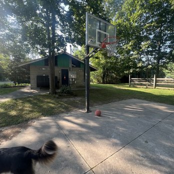 Riverbend Retreat by Purposely Lost - Basketball court - Campgrounds Near Me - Biddeford, Maine