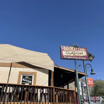 McNally's Outpost - Main sign - Burgers Near Me - Kernville, California McNally's Outpost - Main sign - Burgers Near Me - Kernville, California