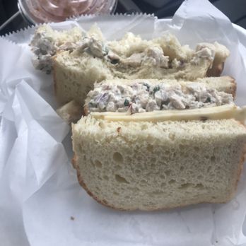 Shannon's Deli - Build your own. Chicken salad sandwich with pepper jack on sourdough - Delis Near Me - Lombard, Illinois Shannon's Deli - Build your own. Chicken salad sandwich with pepper jack on sourdough - Delis Near Me - Lombard, Illinois