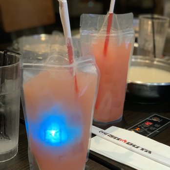 Shabuya - Strawberry and yogurt soju - Hot Pot Near Me - Honolulu, Hawaii