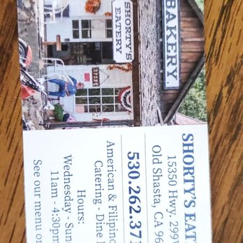 Shorty's Eatery - Sandwiches Near Me - Shasta, California