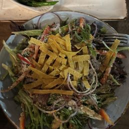 Flank steak salad