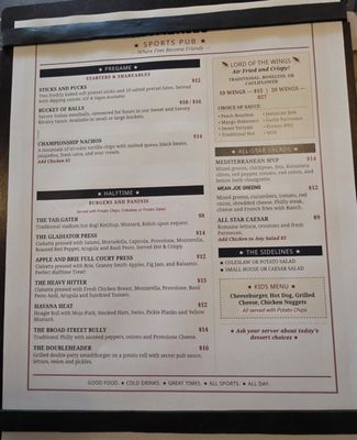 Menu photo 1 Rivalries Sports Pub Boynton Beach, FL Menu photo 1 Rivalries Sports Pub Boynton Beach, FL