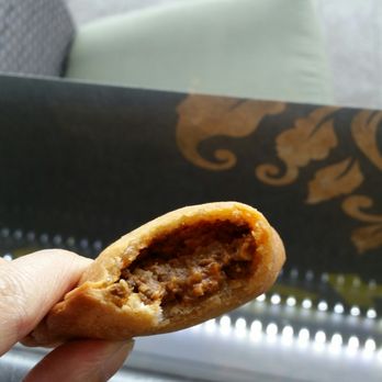 Samosa Hut - Minced lamb samosa (inside) - Indian Near Me - Ajax, Ontario