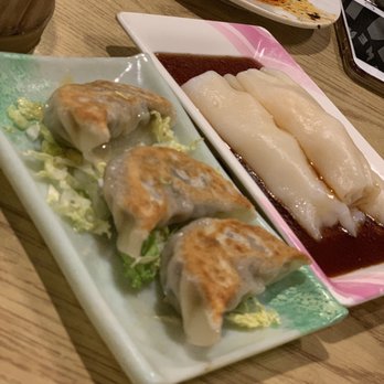 Dim Sum Cafe - Veggie gyoza and shrimp noodle - Dim Sum Near Me - Las Vegas, Nevada