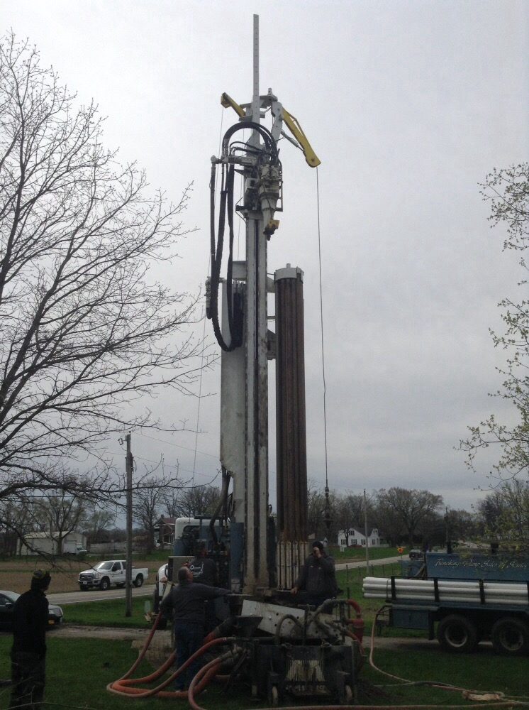 Slide of Hall & Sons Well Drilling