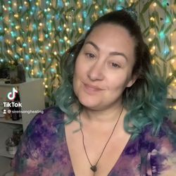 Siren Song Healing - A screenshot of a live reading I performed!