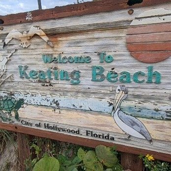 Keating Beach - Beaches Near Me - Hollywood, Florida