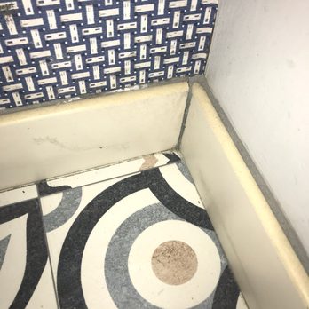 Paradise Point - Bathroom corner behind toilet...hard to get a picture of how gross it was - Resorts Near Me - San Diego, California