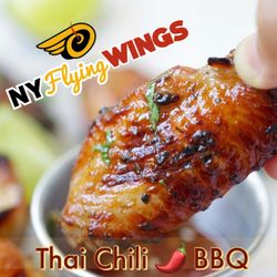 NY Flying Wings - Yummy.. Thai Chili BBQ Chicken Wings.