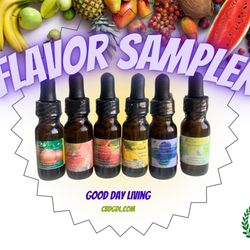 Good Day Living - Our CBD flavor sampler is perfect for newcomers. It offers 6 flavors and strength levels of CBD oils