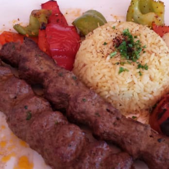 Cafe Santorini - Grilled kepta kabob - Italian Near Me - Pasadena, California