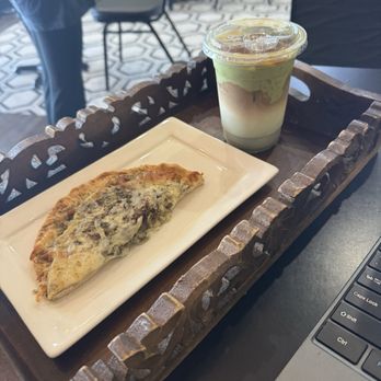 Mokha Cafe - Manakeesh and a pistachio latte while - Coffee & Tea Near Me - Bakersfield, California Mokha Cafe - Manakeesh and a pistachio latte while - Coffee & Tea Near Me - Bakersfield, California