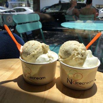 Nicecream - Pistachio vanilla twinning - Ice Cream & Frozen Yogurt Near Me - Arlington, Virginia Nicecream - Pistachio vanilla twinning - Ice Cream & Frozen Yogurt Near Me - Arlington, Virginia