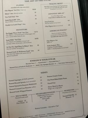 Menu photo 3 Hyde Park Prime Steakhouse Indianapolis, IN Menu photo 3 Hyde Park Prime Steakhouse Indianapolis, IN
