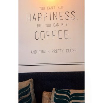 Dom's Coffee - The cutest tag line on the wall! - Coffee & Tea Near Me - Avon, Connecticut