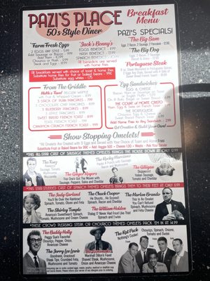 Menu photo 2 Pazi's Place East Providence, RI Menu photo 2 Pazi's Place East Providence, RI