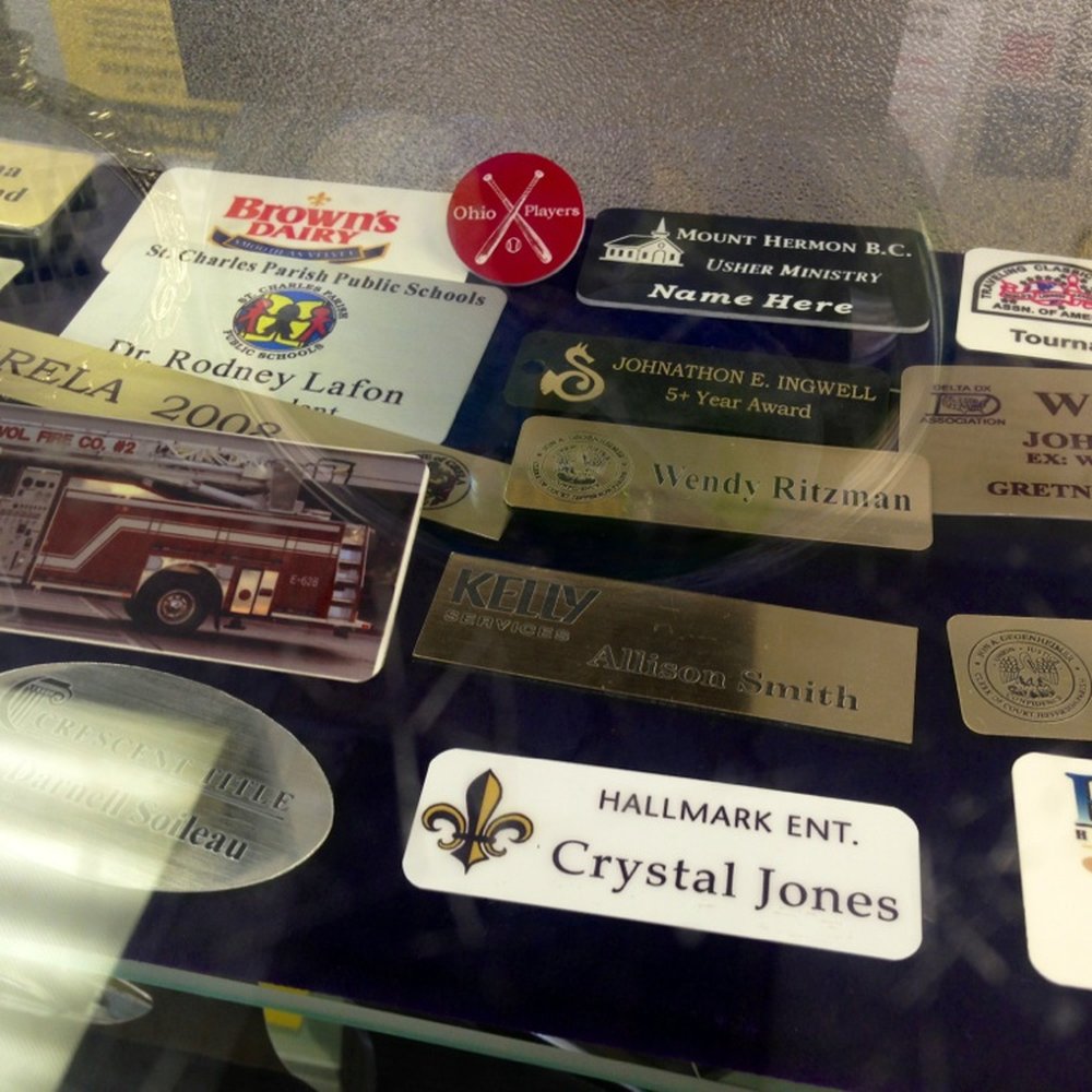 Westbank Engraving - Custom name badges - Engraving Near Me - Harvey, Louisiana