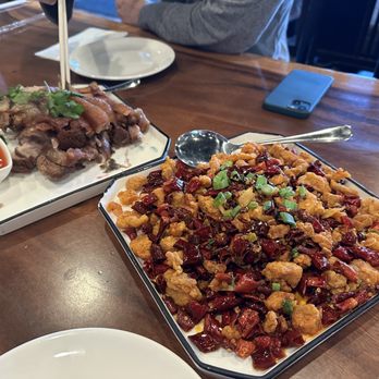 Tian Fu - Chicken with Chongqing Chili Chicken - Chinese Near Me - Seattle, Washington
