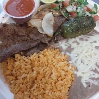 Tacos Colima - Asada plate - Mexican Near Me - The Dalles, Oregon Tacos Colima - Asada plate - Mexican Near Me - The Dalles, Oregon