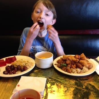 MaMa Garden - My son chowing down (that's both of our plates) - Buffets Near Me - Independence, Missouri MaMa Garden - My son chowing down (that's both of our plates) - Buffets Near Me - Independence, Missouri