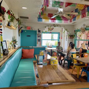 Coyote Grill - Seating area. - Mexican Near Me - Laguna Beach, California