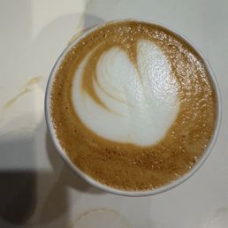Cappuccino with vanilla