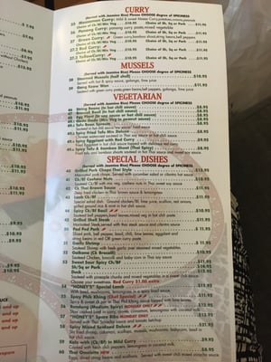 Menu photo 5 Honey's Thai Pavilion Bronx, NY