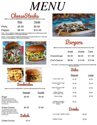 Menu photo 7 S&S CheeseSteaks Carrollton, TX Menu photo 7 S&S CheeseSteaks Carrollton, TX