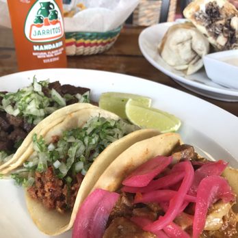 La Casa de Los Tacos - 3 tacos $8. Cochinita Pibill (the one with the pink marinated onions), chorizo and carne asada. Horchata in the back.Bomb! - Tacos Near Me - Secaucus, New Jersey La Casa de Los Tacos - 3 tacos $8. Cochinita Pibill (the one with the pink marinated onions), chorizo and carne asada. Horchata in the back.Bomb! - Tacos Near Me - Secaucus, New Jersey