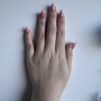 Bling Nail Spa - Short extension, almond nails. - Nail Salons Near Me - New York, New York Bling Nail Spa - Short extension, almond nails. - Nail Salons Near Me - New York, New York