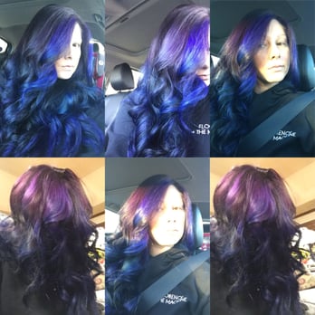 Entourage Hair Studio - Awesome purple by Kendra! - Hair Salons Near Me - Valencia, California Entourage Hair Studio - Awesome purple by Kendra! - Hair Salons Near Me - Valencia, California