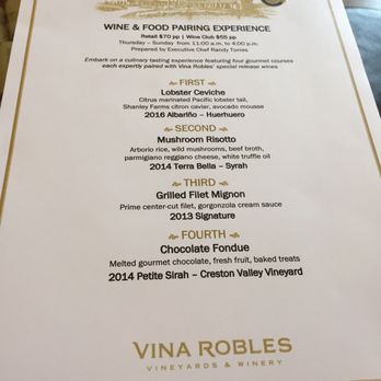 Vina Robles - Wine and Food Pairing - Wineries Near Me - Paso Robles, California Vina Robles - Wine and Food Pairing - Wineries Near Me - Paso Robles, California