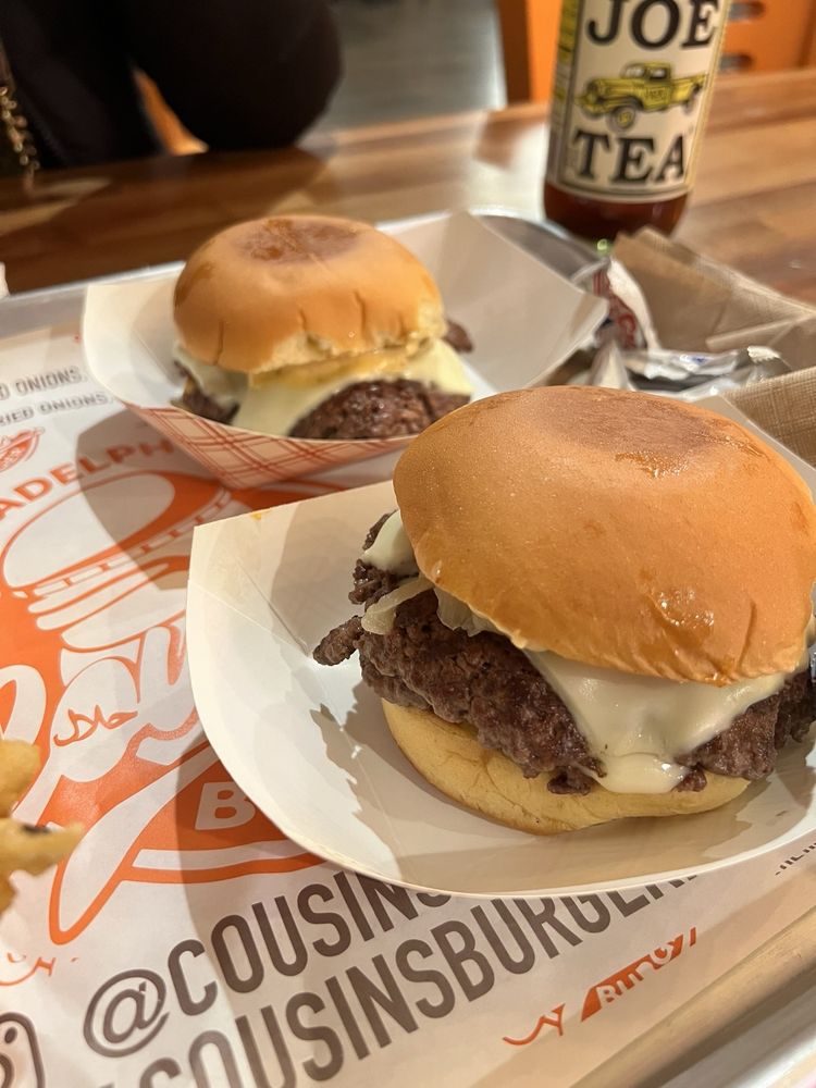 Food from Cousin’s Burger