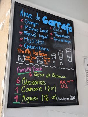 Menu photo 5 Garrafa Fresno, CA