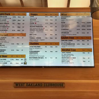Prescott Market - Almanac Brewery West Oakland Clubhouse Menu - Food Court Near Me - Oakland, California