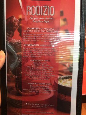 Menu photo 3 Minas Brazilian Steakhouse Calgary, AB Menu photo 3 Minas Brazilian Steakhouse Calgary, AB