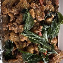 Crispy Beef Basil